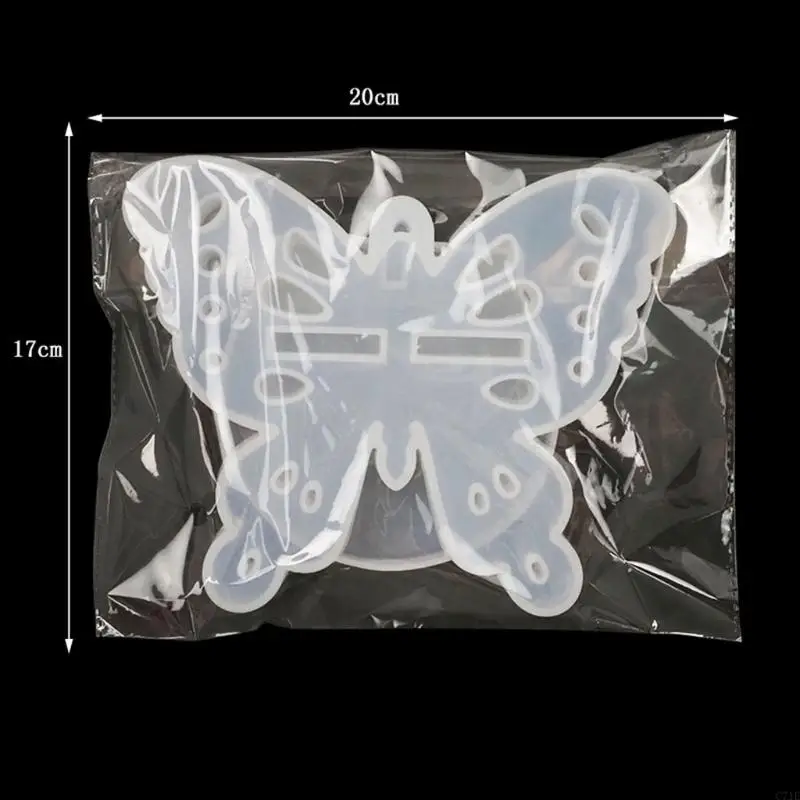 C71E DIY Epoxy Resin Silicone Mold cho Butterfly Rack Trang trí nhà khuôn đúc DIY C