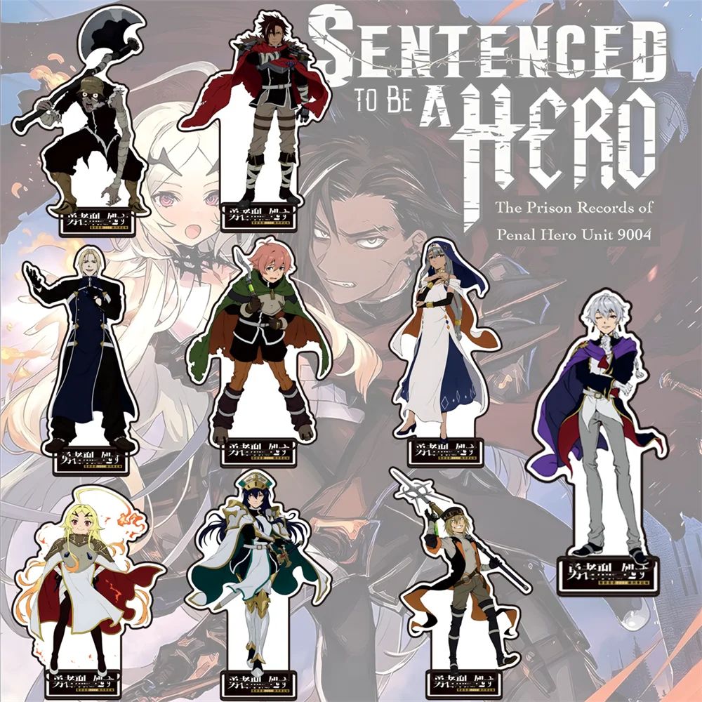 New Anime Sentenced to Be a Hero 15cm Acrylic Stand Tabletop Decorations Accessories Decor Gifts Exquisite Products