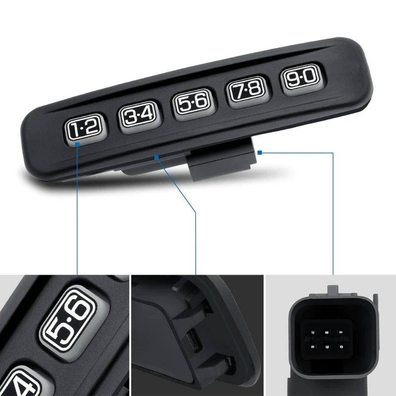 ประตู Keyless Entry Number ปุ่มกด 8L8Z-14A626-AA 8L8Z14A626AA 7L8Z14A626AA รหัสผ่านล็อคสวิทช์ T3EF