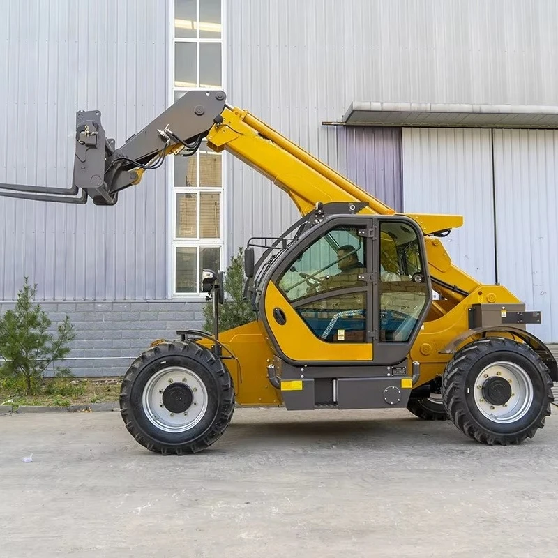 Chinese Telescope Boom Forklift 3 Ton  3.5 Ton 4 Ton Telehandler Telescopic Handler Forklift with Support Leg