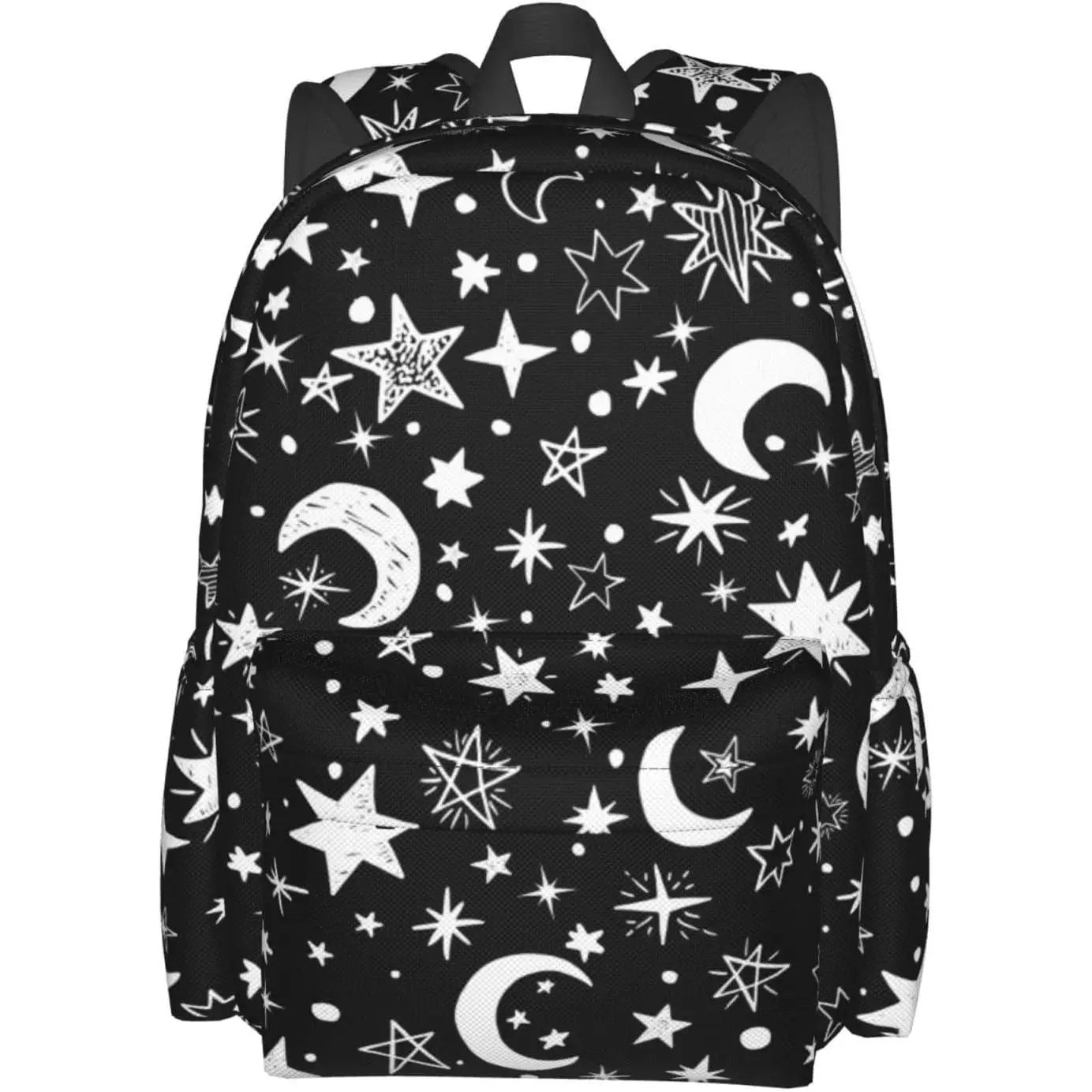 

Stars and Moon Backpack Bookbag Laptop Backpacks Multipurpose Daypack for Boys Girls School Men Women Travel Hiking