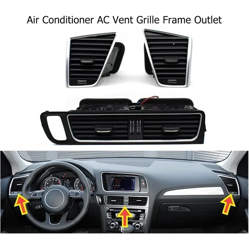 

Высококачественный передний центральный воздуховод кондиционера 8R1820901 8R1820902 8R1820951C для Audi Q5 2009-2017