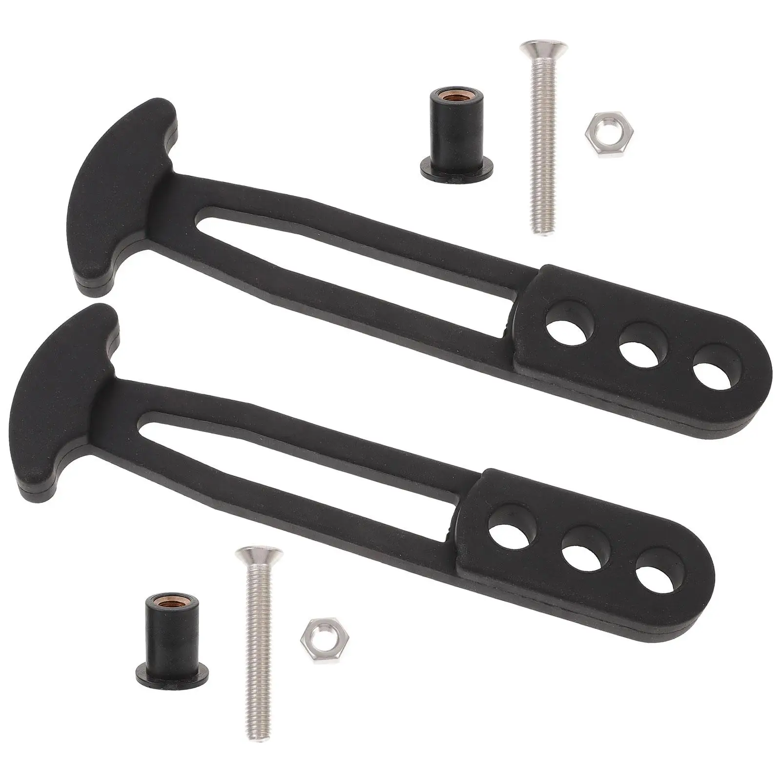 2Pcs Boat Ladder Rubber Straps Flexible Marine Accessories for Fishing Telescopic Ladders yacht rubber boat