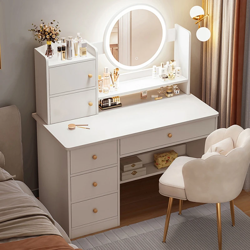 

Mid Century Living Room Dressing Table Chest Drawers Console Chair Desk Vanity Table Storage Penteadeira Acrylic Furniture