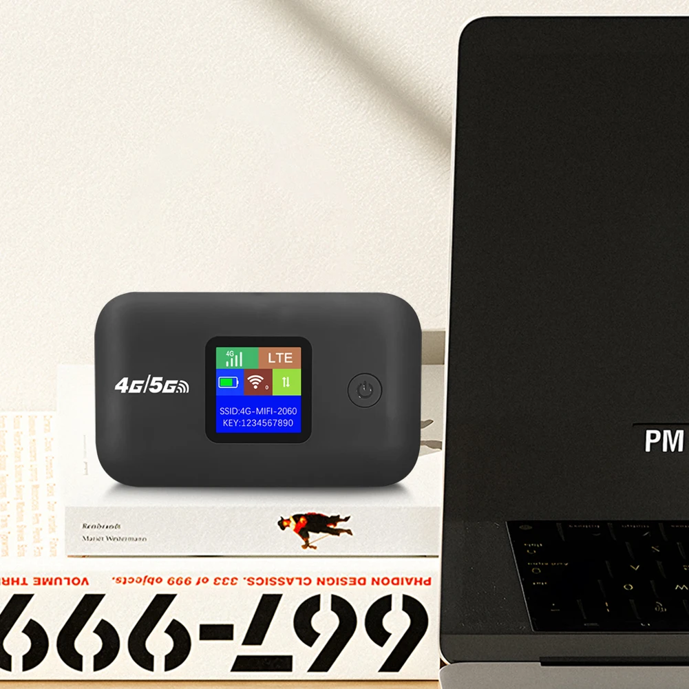 

4G/5G Mobile WIFI Router 150Mbps 4G LTE Wireless Router 3500mA Portable Pocket MiFi Modem with Sim Card Slot Mobile WiFi Hotspot