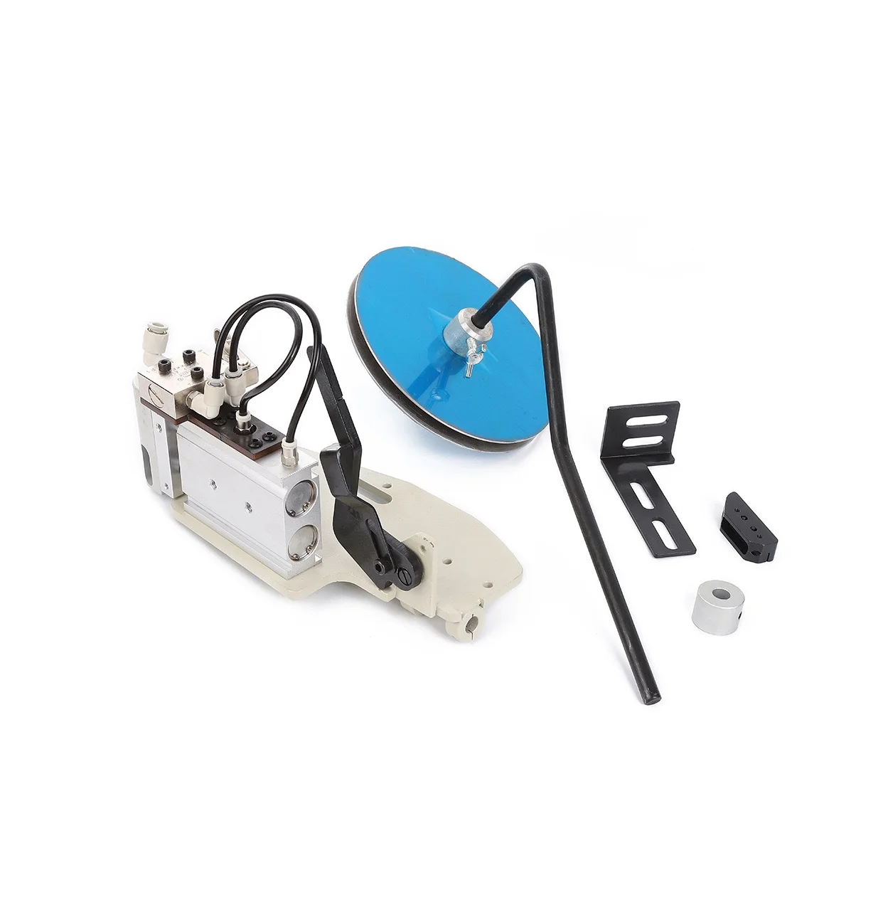 Industrial All-Steel Anti-Wear Sewing Machine Accessory Set New Condition Heavy Automatic Cutting Device Buried Clamp Car Foot