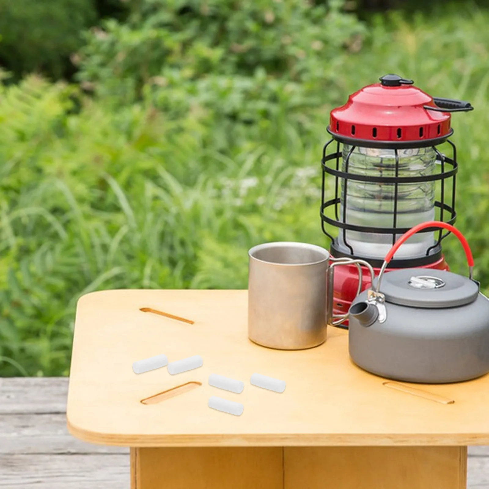 26 قطعة الإشعال السريع كاتب النار القطن الشمع العصي للتخييم التنزه بقاء والعتاد التخييم مشعل نار معدات التنزه