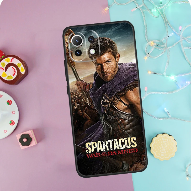 Spartacus Blood and Sand Case For POCO X5 X3 F5 Pro M5 F3 F4 X4 GT Cover For Xiaomi 13 Ultra 11T 12T Pro 12 Lite