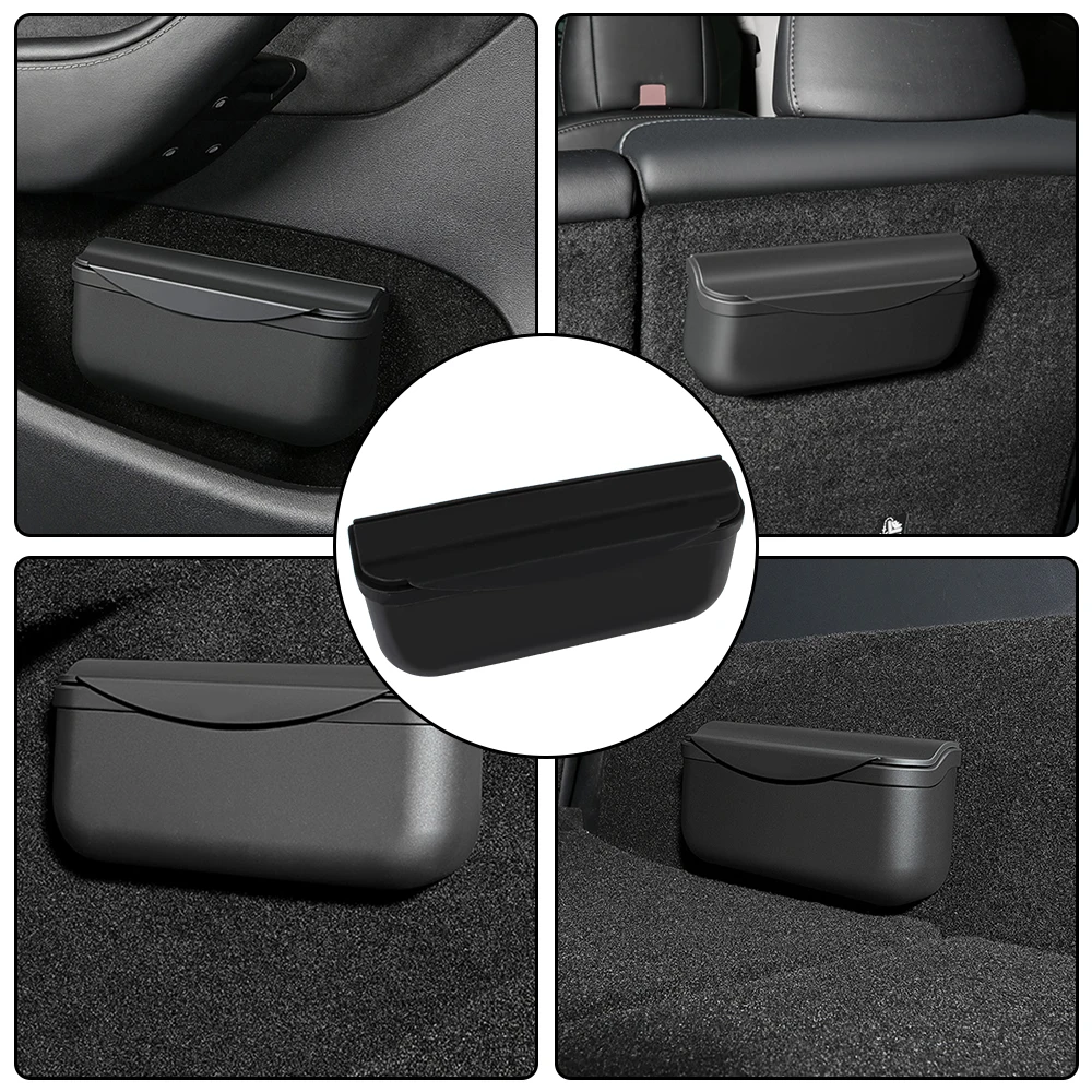 Storage Box For Tesla Model 3 Model Y Sticky Seat Crevice Side Glasses Case Silicone Sunglasses Holder Auto Interior Accessories