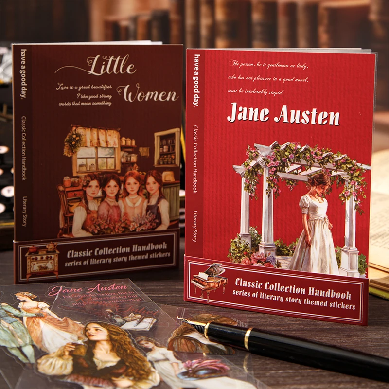 

Journal GO 20pages Classic Collection Stickers Aesthetic DIY Scrapbook Notebook Phone Laptop Guitar Luggage Stationery Graffiti