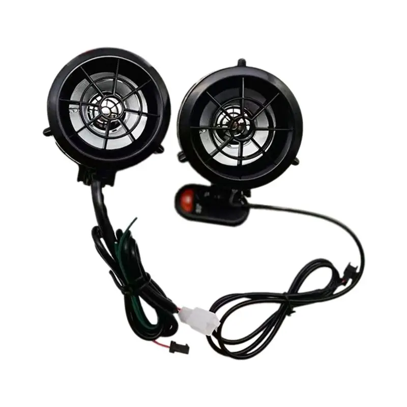 Firmly Motorcycle Sound System Colorful Flashing Lights Bluetooth MP3 FM Radio Player Stereo Speakers Music Amplifier