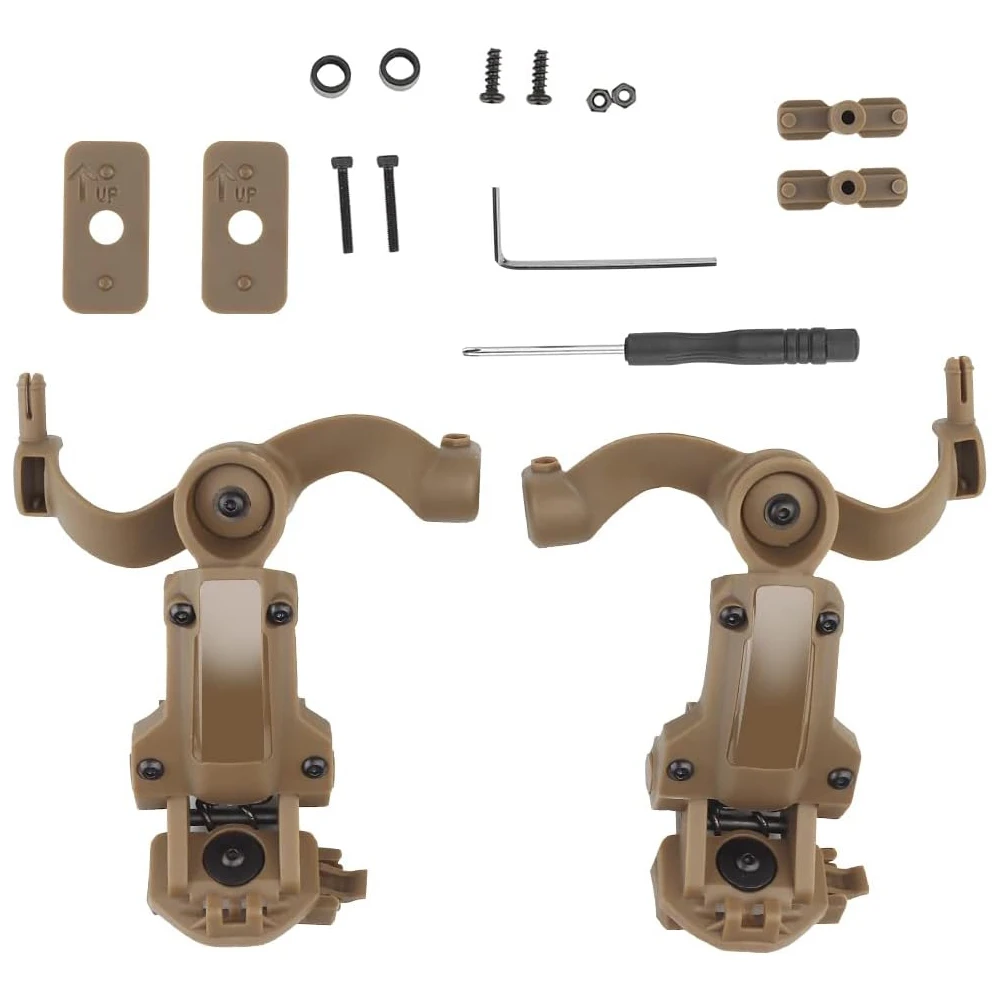 EARMOR M32 SE(SE32) Taktisches Schieß-Headset Jagd-Gehörschutz mit Helmhalterung, M51 PTT für Kommunikation – Detail 17