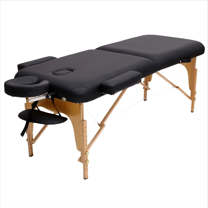 

Manufacturer Wholesale Wooden Foldable Massage Bed Portable beutyMassage Bed Wholesale Price
