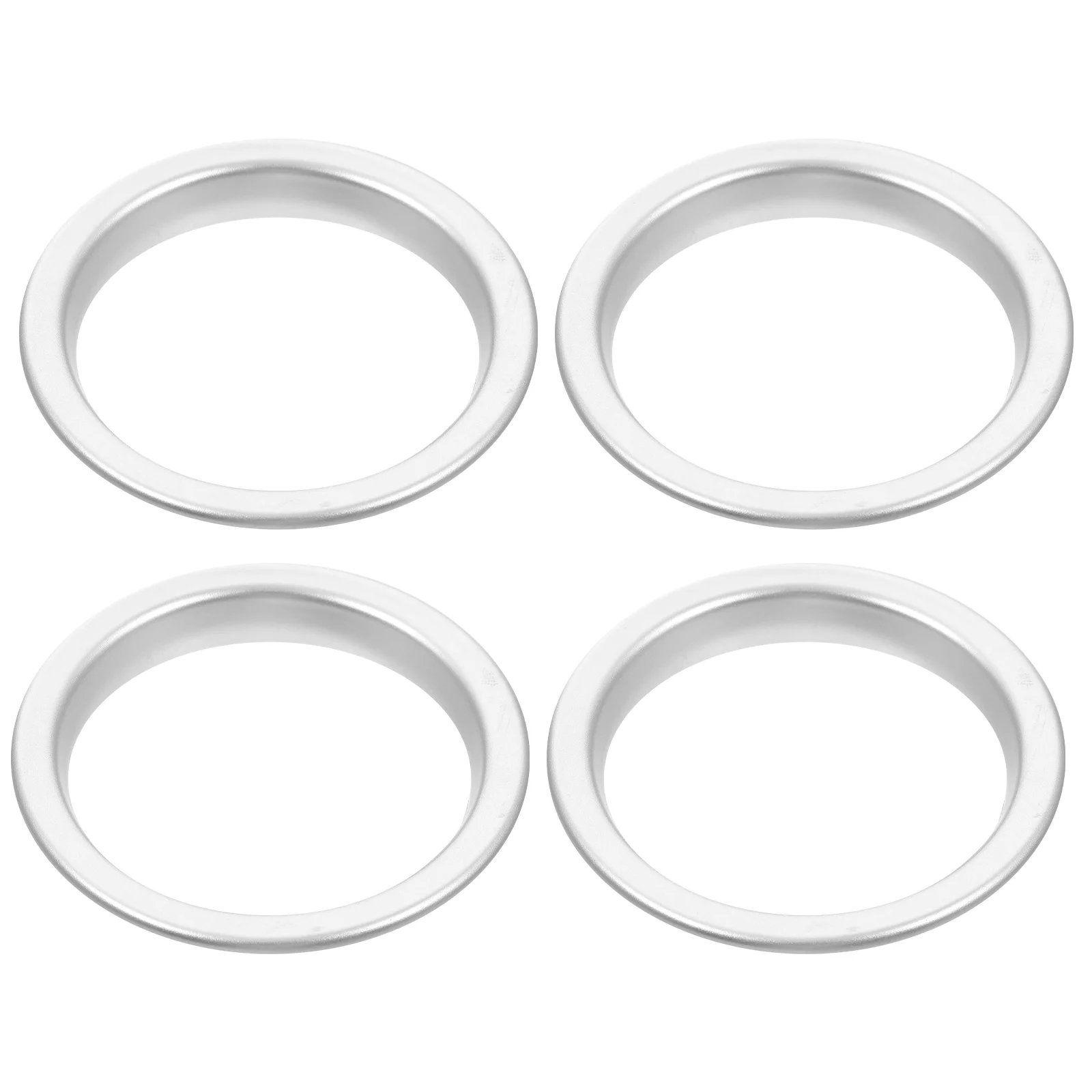 4 Pcs Jl Air Conditioner Hole Decoration Vent Outlet Ring Cover Trim Decorations Car Conditioning Interior Rings