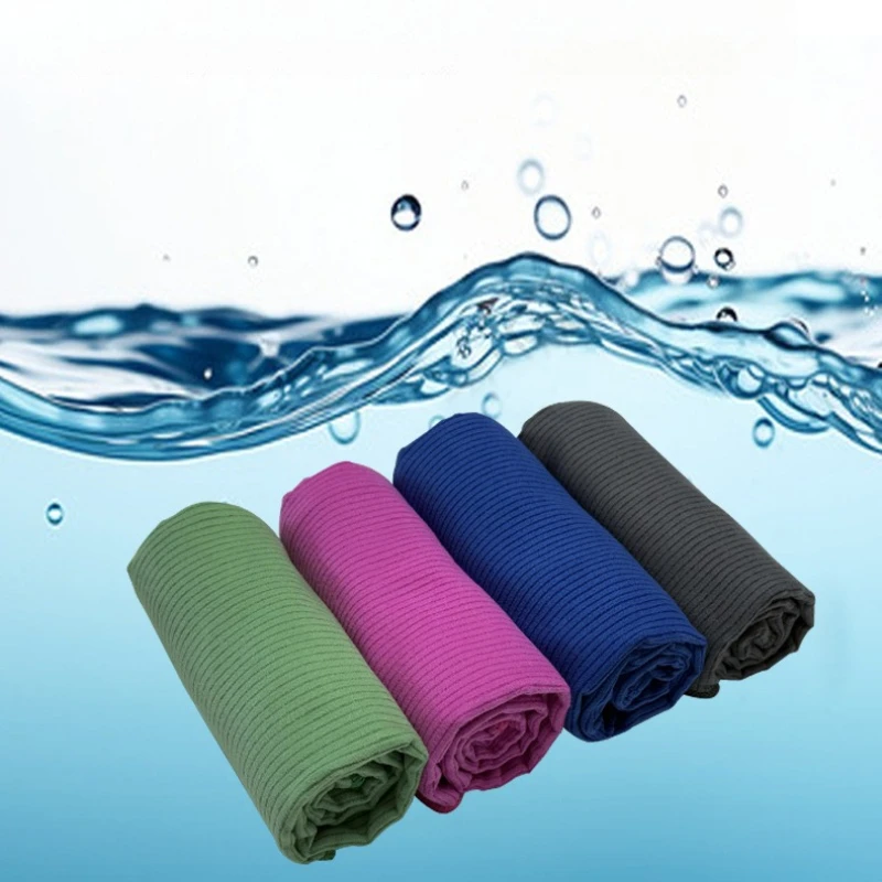 

Впитывающее двухстороннее жаккардовое спортивное пляжное полотенце из микрофибры, быстросохнущее полотенце для плавания