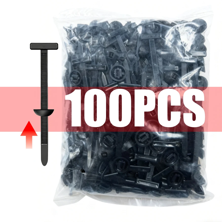 Universal Nylon Kabelbinder Schnalle Auto Verschluss Schraube Ersatz Clip Auto Kotflügel Stamm Motor Schutz Panel Draht Management Sicher