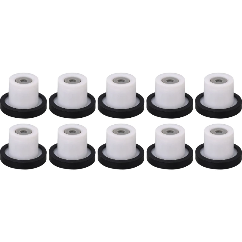 10Pcs Plastic Inlines Spring Check Valves Spool Water Treatments NonReturn Valves