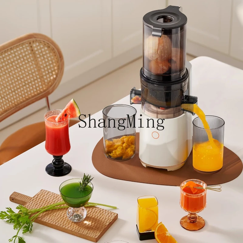 

ZYY Automatic Large Diameter Slow Grinding Household Original Juice Machine Multifunctional Juicing Cooking Machine