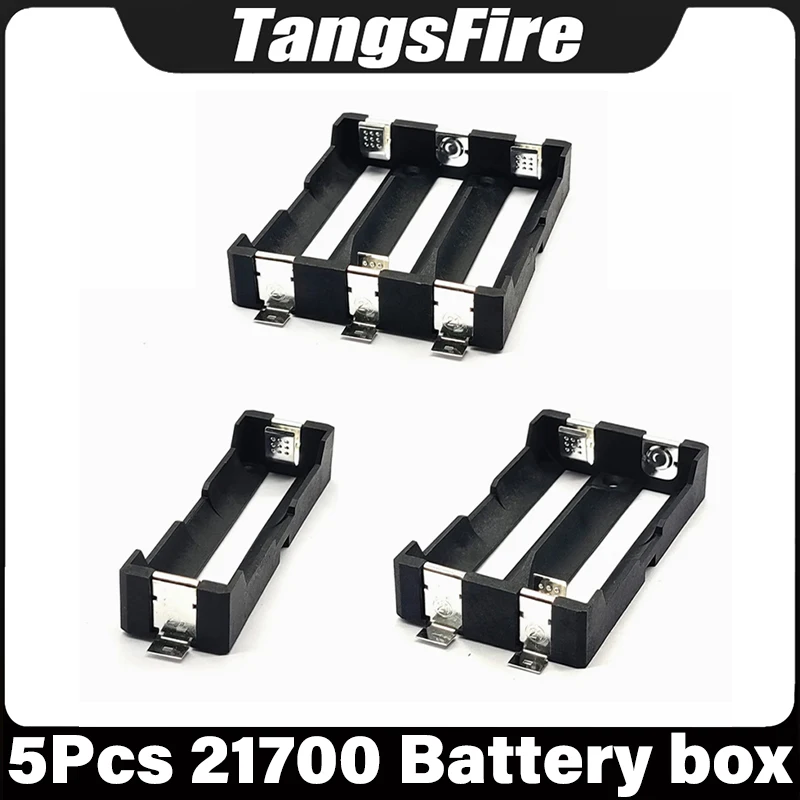 5 Pcs 21700 Battery Holder SMT For 1 2 3 Slots 21700 Battery Box 21700 Savings Box Battery High Quality Accessories