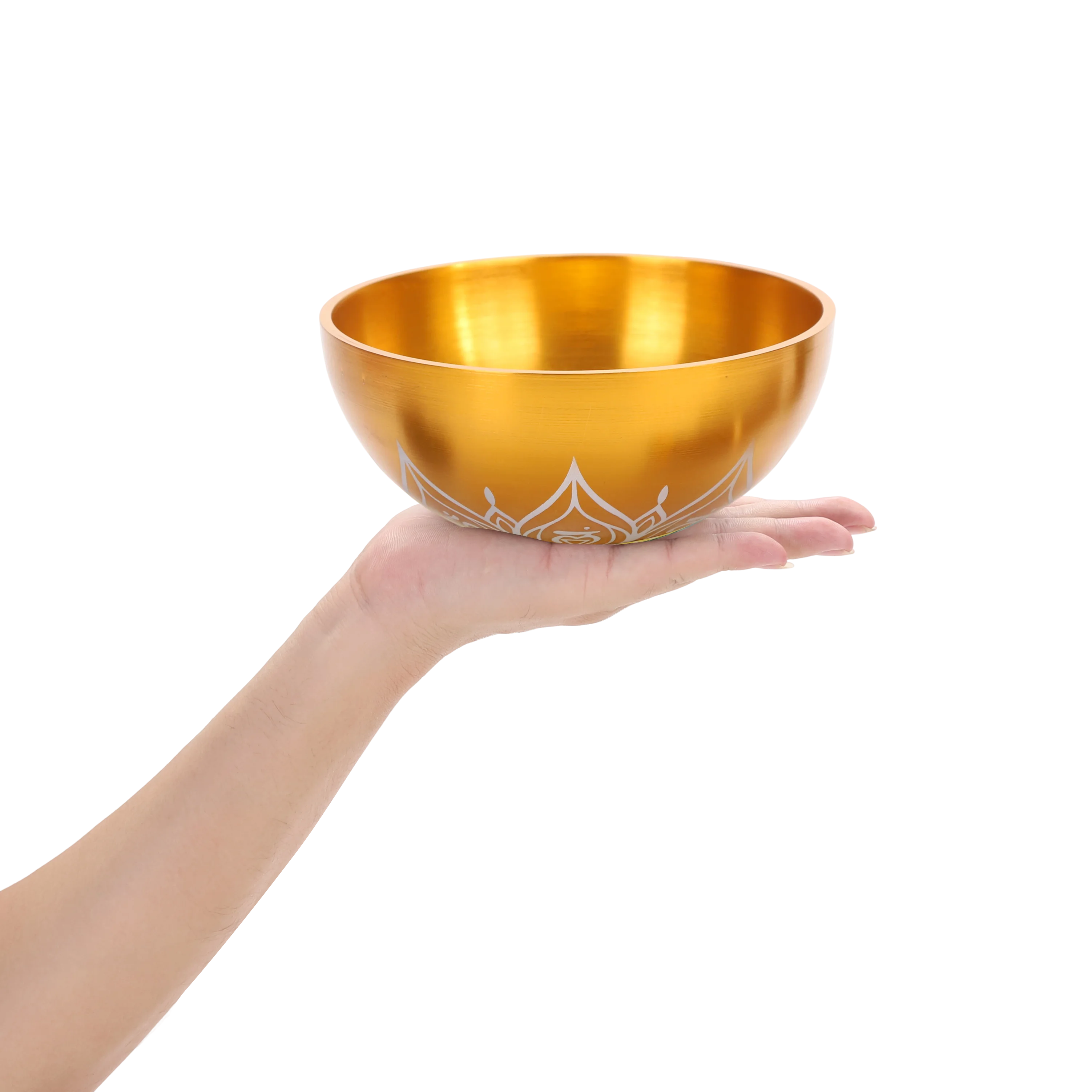 Music Bowls Tuned 576 HZ D5 Note 6.7 Inch Of Schumann Frequency Therapy For Sound Healing Bath Ideal For Yoga