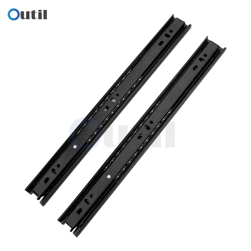 12/14/16 بوصة قسمين الشرائح درج المسار السكك الحديدية الباردة المتداول الصلب أدراج الشريحة 2 طريقة انزلاق المسارات أدوات الكمبيوتر #6