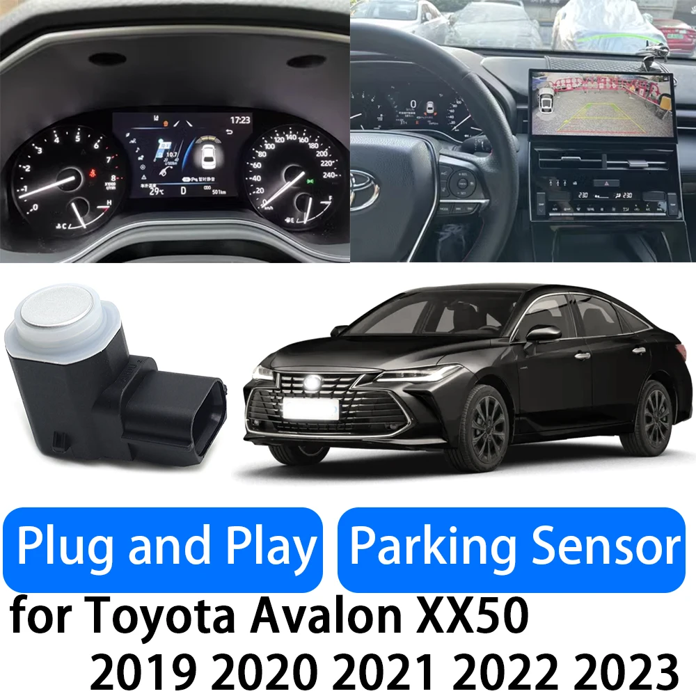 for Toyota Avalon XX50 2021 2022 2023 2024 2025 Reverse Radar Precision Detection & Easy Install OEM Fit Parking Sensor System