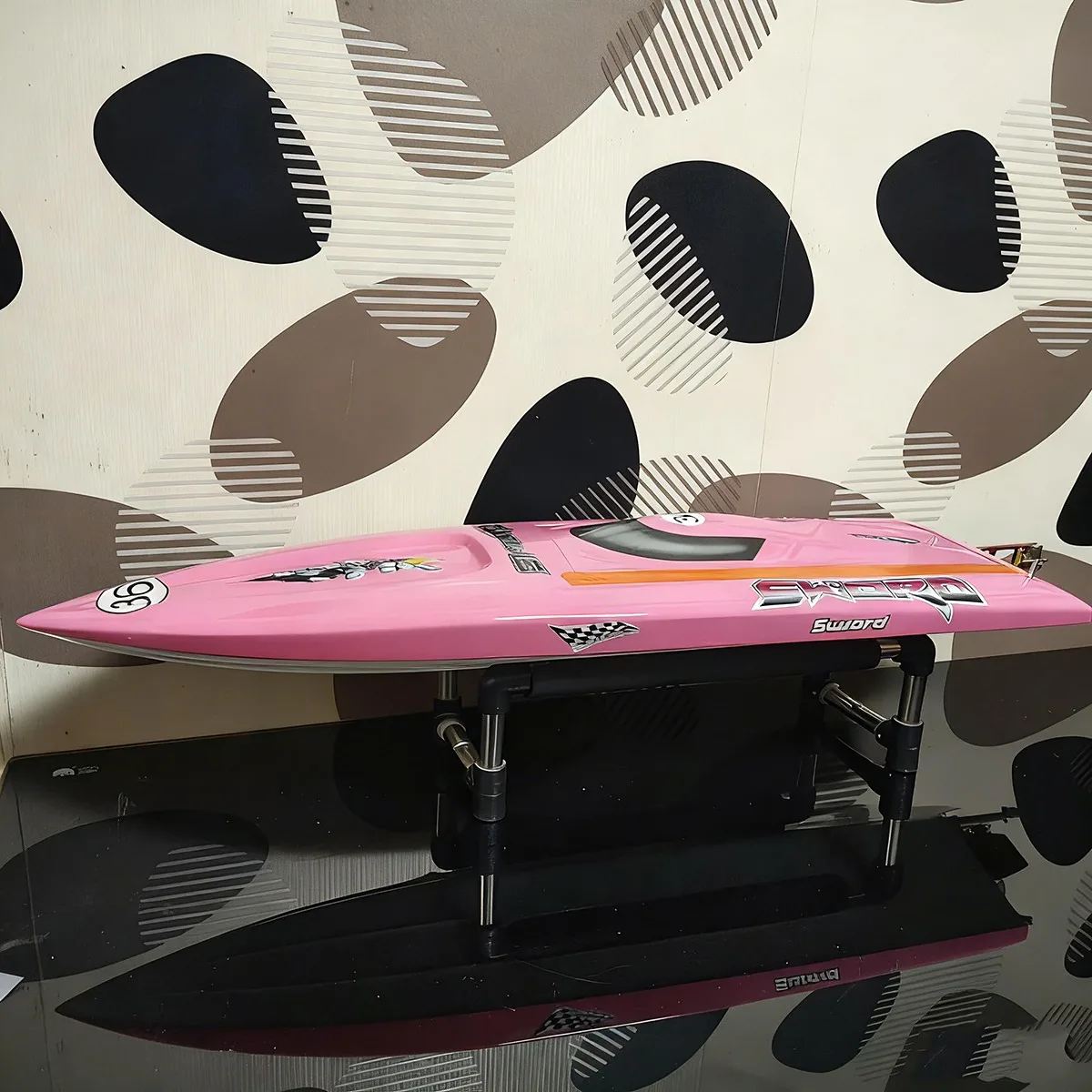 

RC Ships 93.8cm Made of Fiberglass E36 Remote Control Speedboat High-strength Hardware RC Schiffe Model Ship Toy