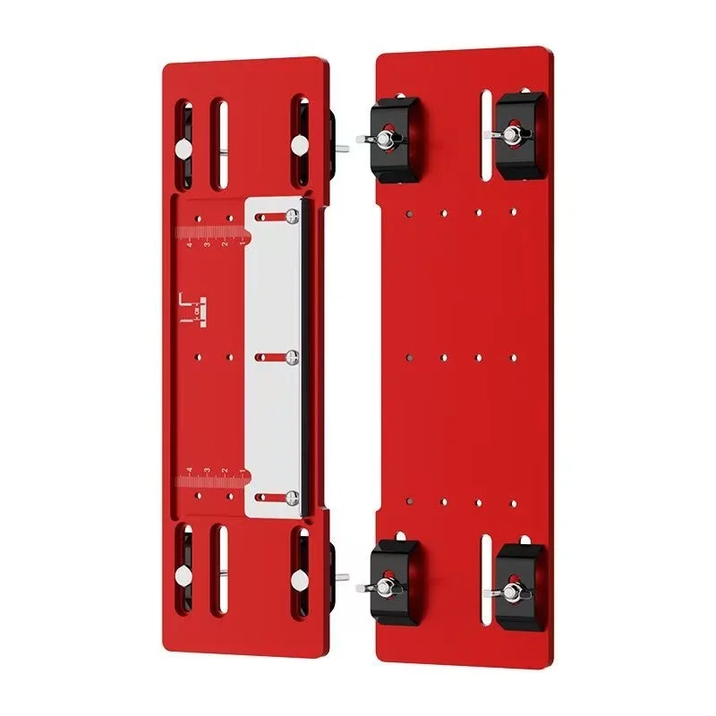 Adjustable Saw Base Guide Aluminum Alloy Cutting Machine Base Plate Electric Circular Saw Woodworking Positioning Guide Bracket