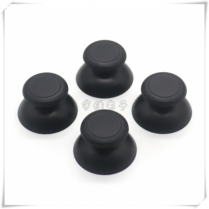 5PCS 3D Aircraft Model Control cap, Rocker Potentiometer cap, Game console drone Rocker cap, Black Small Hole Mushroom Head