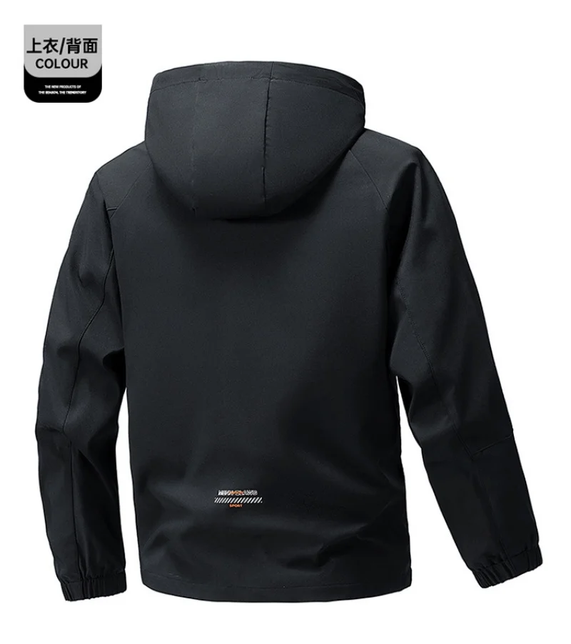 Men's 2025 Autumn Casual Outdoor Fashion Hooded Jacket Sportswear Workwear Two-Piece Set New Jacket Suit for Men