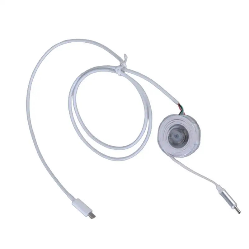 

31BA Type C to Type C 65W Retractable Cable 65W 480Mbps Charging and Data Transfer