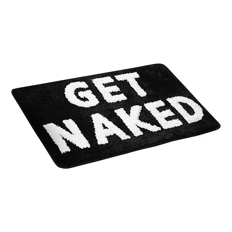 Get Naked Bathroom Absorbent Mat For Bath Floor Door Rug Rectangle Carpet Quick Drying Shower Bathtub Absorbent Mat