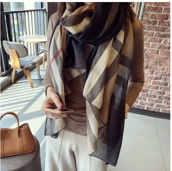 As Quatro Estações 185*72 CM Lenços Design de Moda Acabamento Cetim Xale Mulheres Impressão Popular Quente Hijab Marca de Luxo Lrage Lenço de Seda