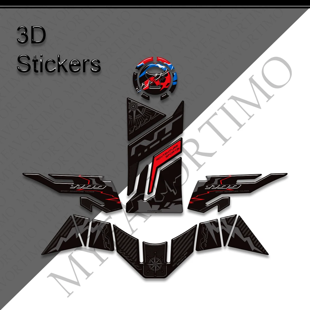 For Honda NT1100 NT 1100 DCT Sport Tourer Tank Pad Side Grips Gas Fuel Oil Knee Protector Stickers Decals 2022 2025 2026