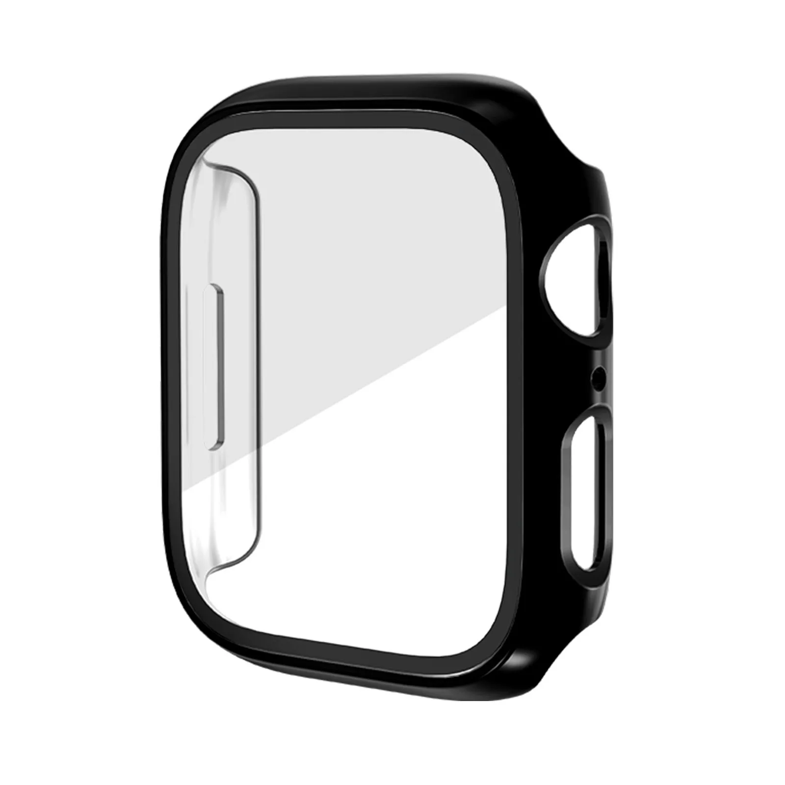 Boîtier de montre intelligente pour Apple Watch 7 8, protecteur d'écran en verre, PC + Guatemala, mode sport