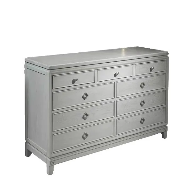

American light luxury nine-chest cabinet French living room storage storage cabinet Bedroom multi-functional removable drawer