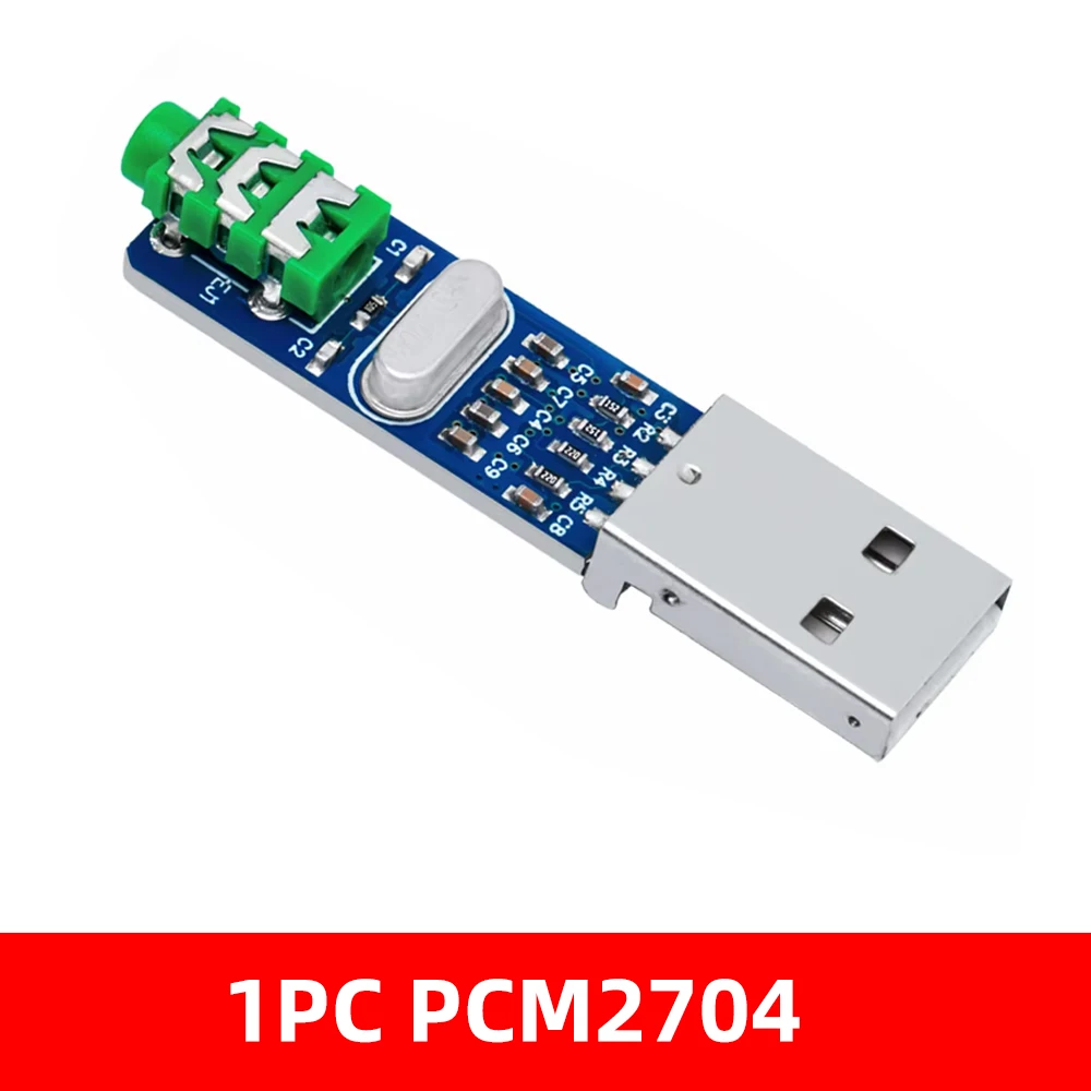 Carte Son Externe USB PCM2704 HiFi - Décodeur Audio Portable 3.5mm + SPDIF, Qualité Supérieure Pour PC, Mac, Android