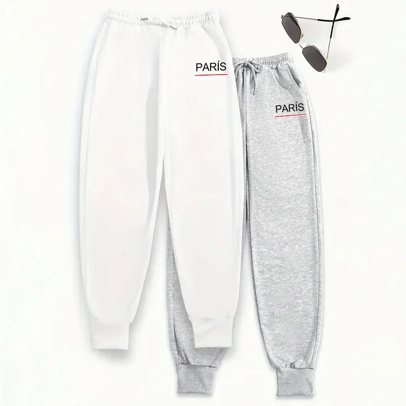 2 قطعة مجموعة المرأة Sweatpants الحديثة بنطال رياضي كل يوم صالة بنطلون 2025 الخريف الشتاء لينة الراحة سراويل تقليدية 2 حزم