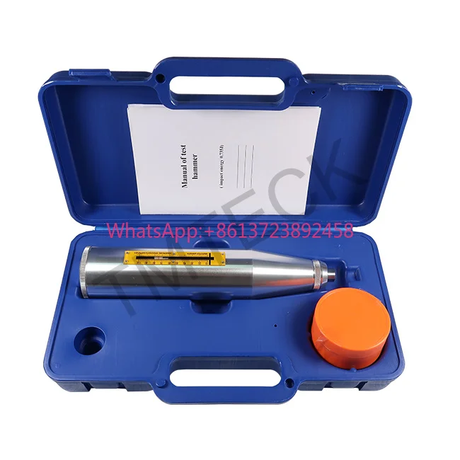 Concrete test Hammer TMH-75 Applied to test Light Material Such As Brick, Light Bone Concrete High Precision