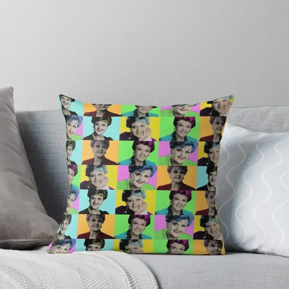 Jessica Fletcher (Pop Art) MURDER, SHE WROTE Throw Pillow sleeping pillows Sitting Cushion Sofa Cover pillow