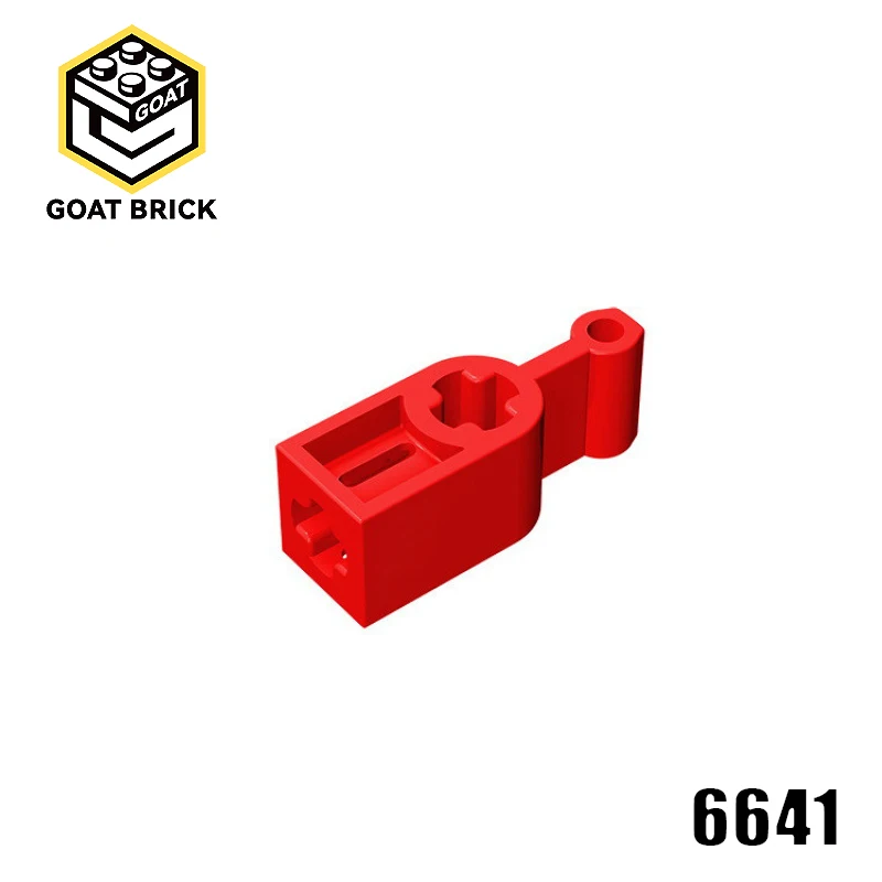 10Pcs MOC Parts 6641 Changeover Catch - + Opening 19437 51149 Brick Building Block Particle DIY Kid Brain Game Toy Birthday Gift