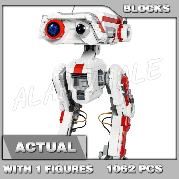 1062pcs Star Plan BD-1 Robots Fallen Order Posable Joints Stim Canister 65010 Building Blocks Toy Compatible With Model