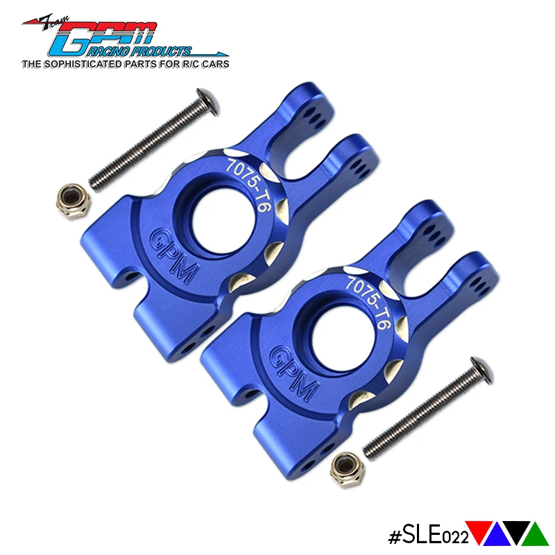 GPM Aluminum 7075 Rear Knuckle Arm For  For TRAXXAS 1/8 Sledge Monster Truck 9552