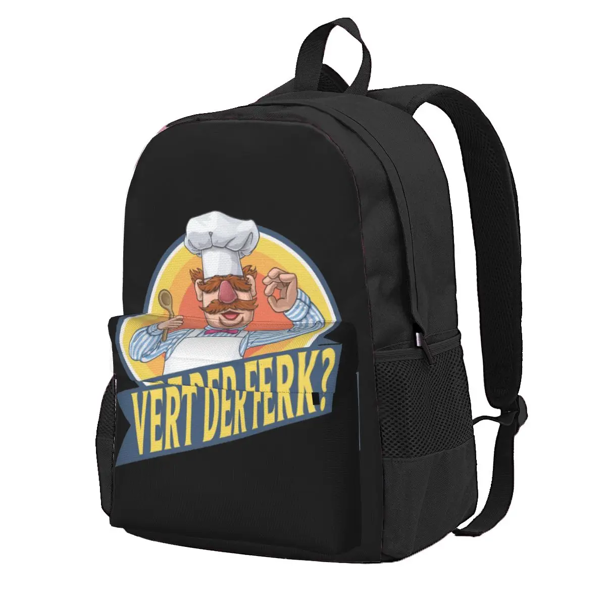 

VERT DER FERK Student Backpack School Bag Hiking Travel Daypack for Boys Girls Fashion Bookbag Shoulder Bags