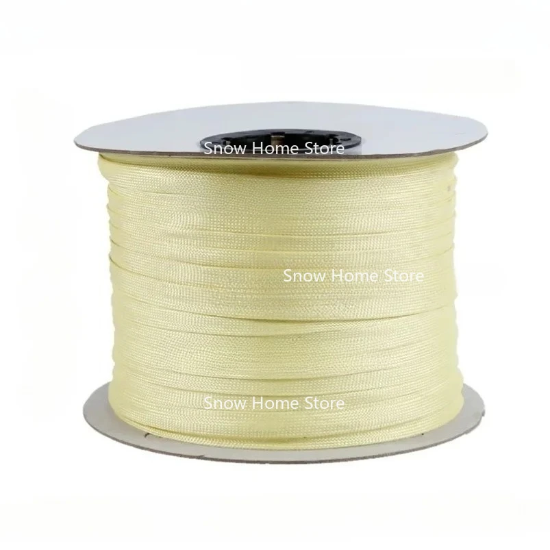 

Изоляционная оплетка из арамидного волокна 4-25 мм для защиты электрических проводов, высокотемпературная, длина 5 м