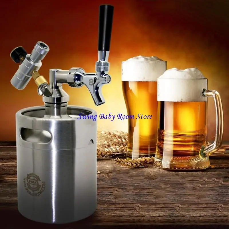 منظم C1Ad Portable CO2 0-150psi مع منظم غاز البناء المعدني مناسب لعشاق تخمير المنازل الحاضر