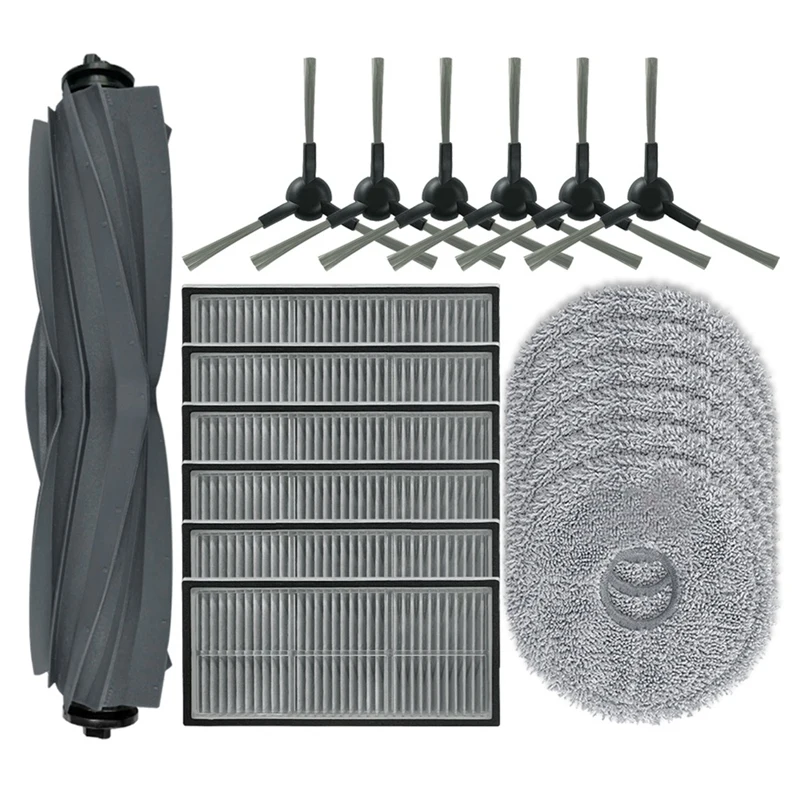 

Сменные аксессуары для Dreame L10s Pro Ultra Heat, X30 Ultra, X30 Pro, основная боковая щетка, фильтр, Швабра, пылесборник