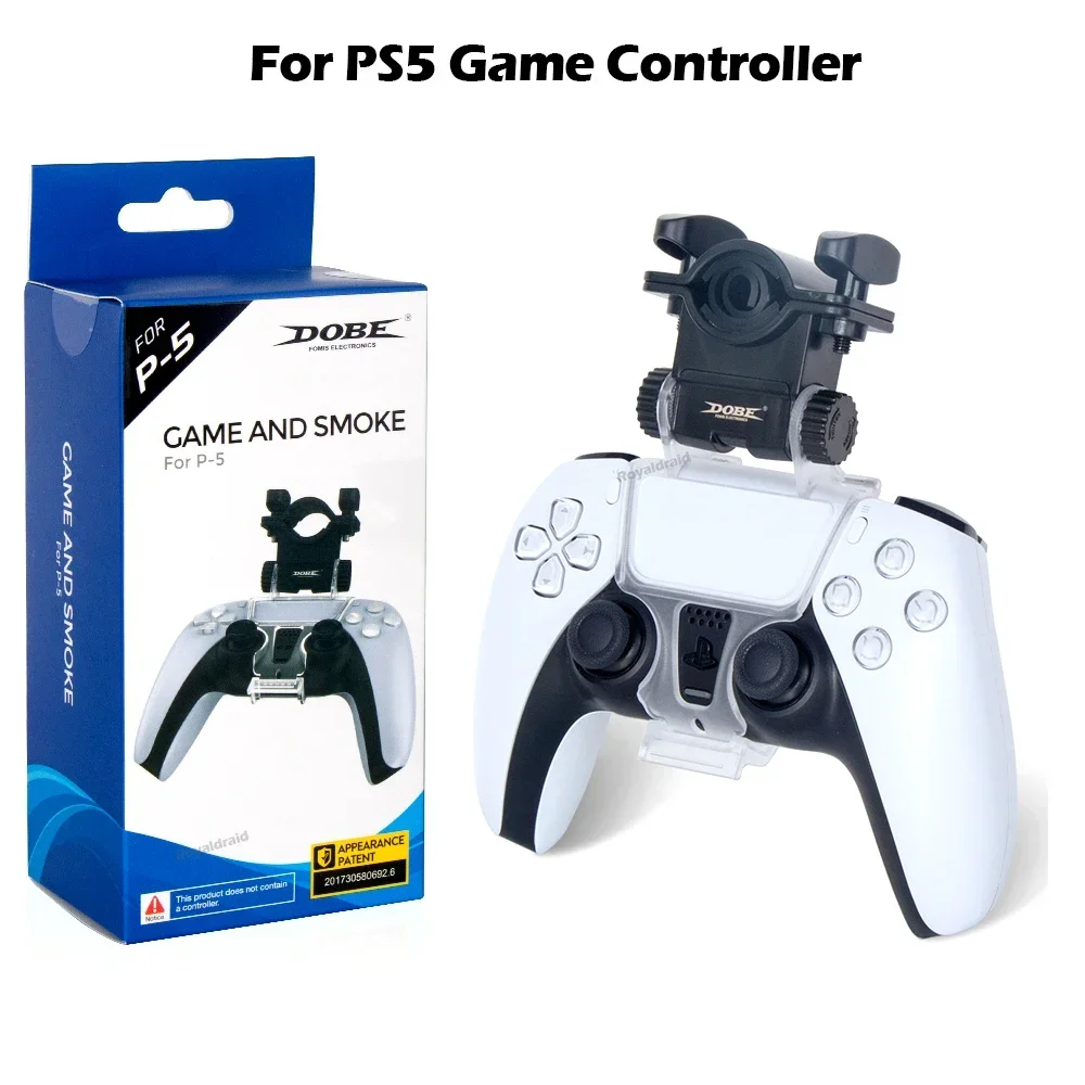 for PS5 Game Controller Chicha Narguile Water Smoking New Hookah Hose Holder Shisha Aluminum Handle Holder For PS5 Accessories