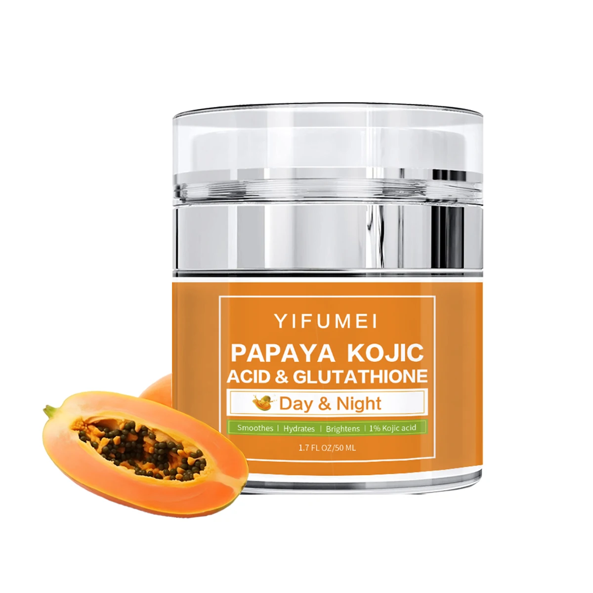 

Brightening Skin Papaya Organic Whitening Moisturizing Anti Freckle Anti-Wrinkle Day Night Pawpaw Face Cream