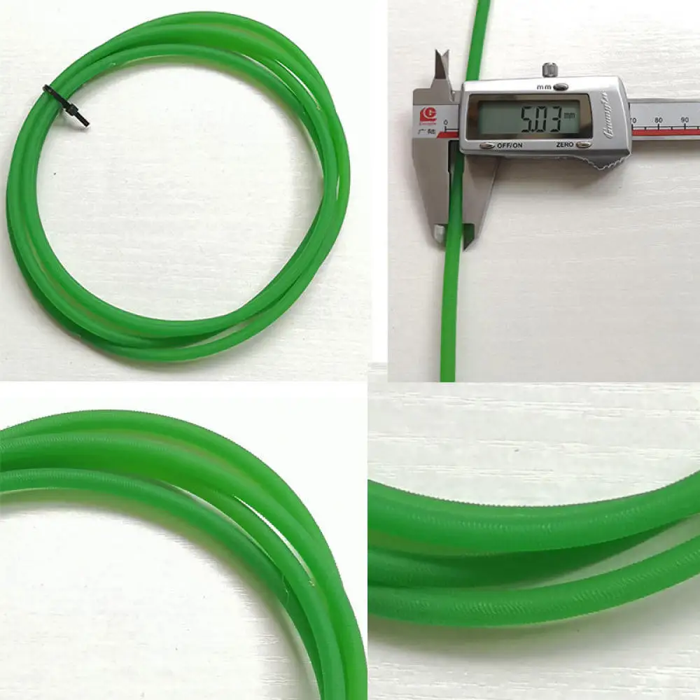 Durable 5mm TPU Roller Bike Trainer Drive Belt Elastic Transmission Spare Component For Indoor Cycling Fitness Workout